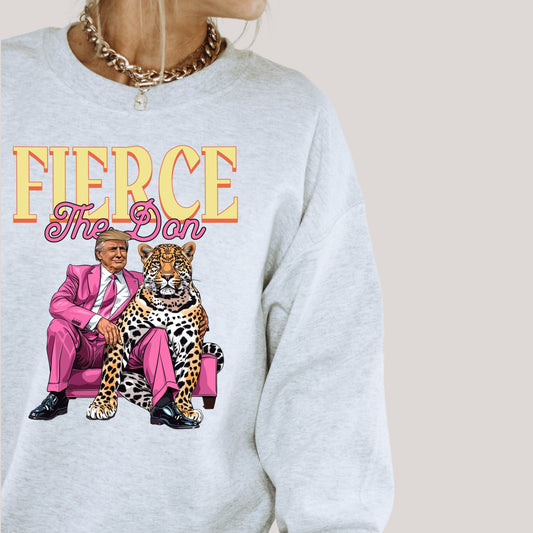 "The Don" Fierce Donald Trump Sweatshirt - Let Me Get My Shoes